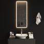 Preview: LED-Badspiegel 40x100 cm