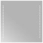 Preview: LED-Badspiegel 40x40 cm