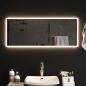 Preview: ARDEBO.de - LED-Badspiegel 100x40 cm