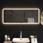 Preview: LED-Badspiegel 100x40 cm