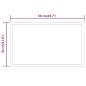 Preview: LED-Badspiegel 50x30 cm