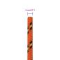 Preview: Bootsseil Orange 4 mm 25 m Polypropylen