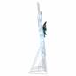 Preview: LED Rentiere 5 pcs Silber Stoff