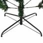 Preview: Künstlicher geflammter Weihnachtsbaum 150 LEDs Grün 120 cm