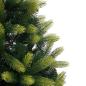 Preview: Künstlicher geflammter Weihnachtsbaum 150 LEDs Grün 120 cm