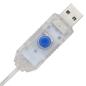Preview: LED Rentiere mit 180 LEDs 6 pcs Mehrfarbig 64 x 42 x 15 cm PET