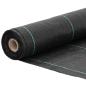 Preview: Unkrautvlies Schwarz 0,5x10 m PP