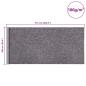 Preview: Rutschfestes Malervlies 5 m 180 g/m² Grau