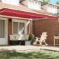 Preview: Markisenfranse Rot 4,3 x 0,2 m Segeltuch