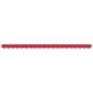 Preview: Markisenfranse Rot 4,3 x 0,2 m Segeltuch