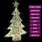 Preview: Weihnachtsbaum mit 100 LEDs Warmweiß 120 cm Acryl