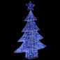 Preview: Weihnachtsbaum mit 100 LEDs Blau 120 cm Acryl