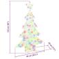 Preview: Weihnachtsbaum mit 100 LEDs Mehrfarbig 120 cm Acryl