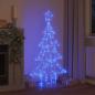 Preview: Weihnachtsbaum mit 160 LEDs Blau 150 cm Acryl