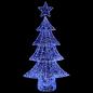 Preview: Weihnachtsbaum mit 160 LEDs Blau 150 cm Acryl