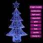 Preview: Weihnachtsbaum mit 160 LEDs Blau 150 cm Acryl