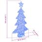 Preview: Weihnachtsbaum mit 160 LEDs Blau 150 cm Acryl