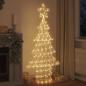 Preview: Weihnachtsbaum mit 240 LEDs Warmweiß 180 cm Acryl