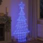 Preview: Weihnachtsbaum mit 240 LEDs Blau 180 cm Acryl