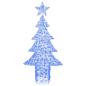 Preview: Weihnachtsbaum mit 240 LEDs Blau 180 cm Acryl