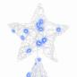 Preview: Weihnachtsbaum mit 240 LEDs Blau 180 cm Acryl