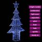 Preview: Weihnachtsbaum mit 240 LEDs Blau 180 cm Acryl