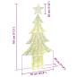 Preview: Weihnachtsbaum mit 240 LEDs Warmweiß 180 cm PET