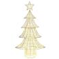 Preview: Weihnachtsbaum mit 160 LEDs Warmweiß 150 cm PET