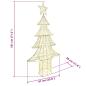 Preview: Weihnachtsbaum mit 240 LEDs Warmweiß 180 cm PET