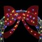 Preview: Kranz mit LED -Streifenleuchten Mehrfarbig 75 cm Acryl