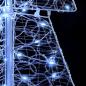 Preview: Weihnachtsbaum mit 100 LEDs Kalter Weiß 120 cm Acryl