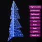 Preview: Weihnachtsbaum mit 160 LEDs Blau 150 cm Acryl