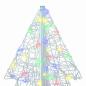 Preview: Weihnachtsbaum mit 160 LEDs Mehrfarbig 150 cm Acryl