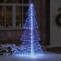 Preview: ARDEBO.de - Weihnachtsbaum mit 240 LEDs Blau 180 cm Acryl