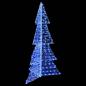Preview: Weihnachtsbaum mit 240 LEDs Blau 180 cm Acryl