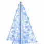 Preview: Weihnachtsbaum mit 240 LEDs Blau 180 cm Acryl