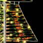 Preview: Weihnachtsbaum mit 240 LEDs Warmes Weiß 180 cm PET