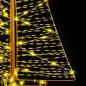 Preview: Weihnachtsbaum mit 160 LEDs Warmes Weiß 150 cm PET
