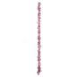 Preview: Weihnachtskugelgirlande Rosa 186 cm Polystyrol