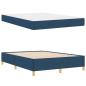 Preview: Bettrahmen Blau 140 x 190 cm Stoff