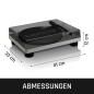 Preview: Plattenspieler mit eingebauten Lautsprechern USB-Codierung Grau