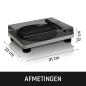 Preview: Plattenspieler mit eingebauten Lautsprechern USB-Codierung Grau