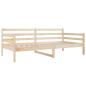 Preview: Tagesbett ohne Matratze 80x200 cm Massivholz Kiefer