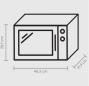 Preview: Bauknecht MW 254 SM Stand Mikrowelle, 48,3 cm breit, 900W, 25 L, Dynamic Steam, Eco Modus, Grillfunktion, Dampfgarfunktion, Edeles schwarz