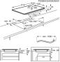 Preview: AEG TK85IM0BSZ Autarkes Induktionskochfeld, 81 cm breit, Kindersicherung, DoubleBridge-Funktion, SaphirMatt