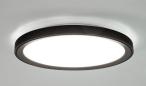 Preview: Brumberg SUNNY MIDI LED-Anbaudownlight, D=440mm, 230VAC, 50Hz, 110°, 40W, 3750lm, 3000K/4000K/6000K, direkt/indirekt, dimmbar Phasenabschnitt, schwarz matt (12209083)