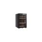 Preview: Haier HWS42GDAU1 Serie 7 Weinklimaschrank, 50 cm breit, 42 Standardweinflaschen, LED Beleuchtung, 2 Kühlzonen, schwarz