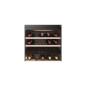 Preview: Haier HWS42GDAU1 Serie 7 Weinklimaschrank, 50 cm breit, 42 Standardweinflaschen, LED Beleuchtung, 2 Kühlzonen, schwarz