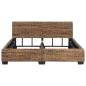 Preview: Bettgestell Natur Rattan 160 x 200 cm