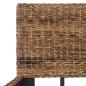 Preview: Bettgestell Natur Rattan 160 x 200 cm